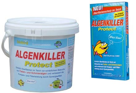 Weitz Algenkiller Protect Algenmittel für Garten und Schwimmteiche